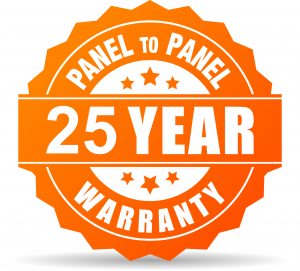 25 year warranty Local Solar installer