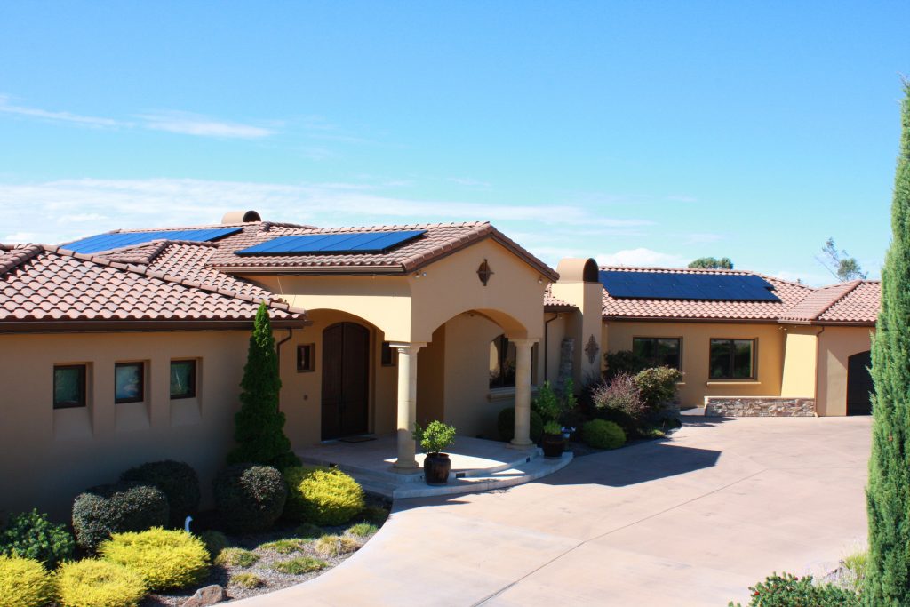 Residential Roof Mount Solar Array