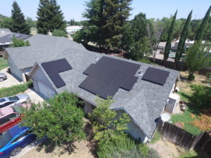 residential solar installation